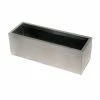 70cm Zinc Galvanised Trough Planter in Silver - By Primrose™ -Planters Outlet Store PP0003S main image eb0f