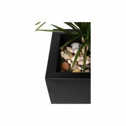 100cm Zinc Galvanised Black Tapered Cube Planter - By Primrose™ 10 100cm Zinc Galvanised Black Tapered Cube Planter - By Primrose™ -Planters Outlet Store PP0068X add image 2 a6b9