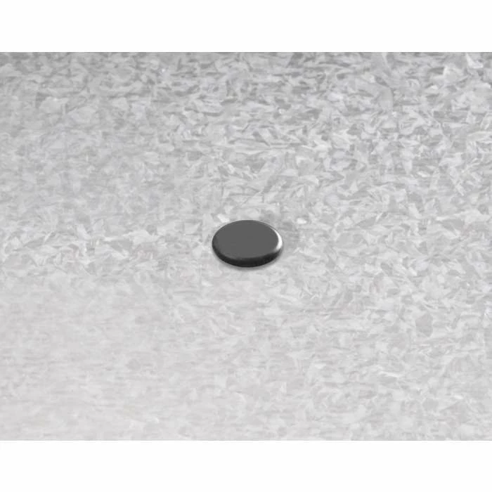 H56cm Zinc Galvanised Silver Flared Square Planter - By Primrose™ 6 H56cm Zinc Galvanised Silver Flared Square Planter - By Primrose™ - Image 4