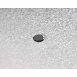 H42.5cm Zinc Galvanised Silver Flared Square Planter -By Primrose™ 10 H42.5cm Zinc Galvanised Silver Flared Square Planter -By Primrose™ -Planters Outlet Store PP0250S3 add image 3 265c