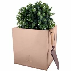 30cm Zinc Galvanised Cube Planter in a Copper Finish by Primrose™ 13 30cm Zinc Galvanised Cube Planter in a Copper Finish by Primrose™ -Planters Outlet Store PP0264M add image 2 d90e