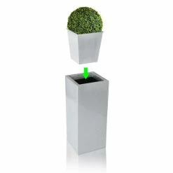 36cm Tall Cube Planter Insert - By Primrose™ -Planters Outlet Store PP0341LINSERT add image 2 7e75