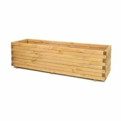 1.4m Pine Raised Trough Planter 16 1.4m Pine Raised Trough Planter -Planters Outlet Store PP0384 add image 4 d0d5