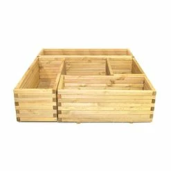 1.4m Pine Raised Trough Planter 17 1.4m Pine Raised Trough Planter -Planters Outlet Store PP0384 add image 5 37ab