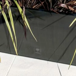 75cm Zinc Galvanised Trough Planters in Pewter - By Primrose™ 7 75cm Zinc Galvanised Trough Planters in Pewter - By Primrose™ -Planters Outlet Store PP0443L add image 1 777d