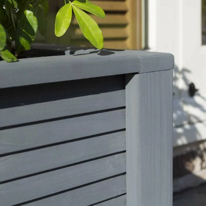 Palermo 45cm Wooden Square Planter by Rowlinson 7 Palermo 45cm Wooden Square Planter by Rowlinson - Image 5