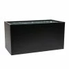 100cm Zinc Galvanised Black Trough 1 100cm Zinc Galvanised Black Trough -Planters Outlet Store PP10701 add image 1 31d0