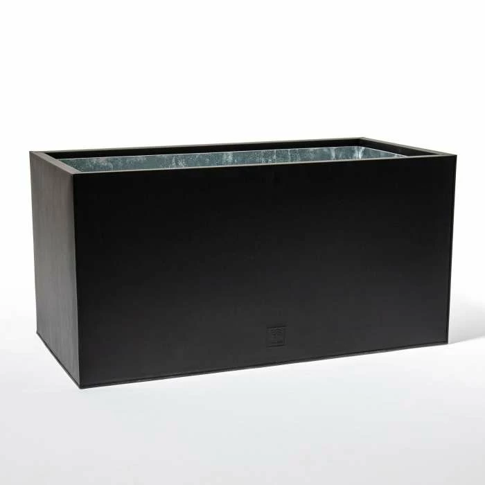 120cm Zinc Galvanised Black Trough 3 120cm Zinc Galvanised Black Trough