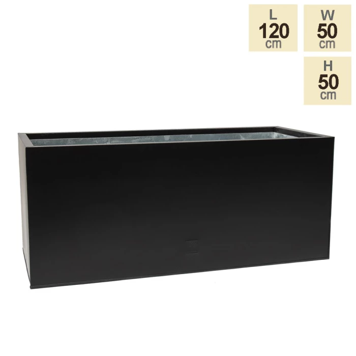 120cm Zinc Galvanised Black Trough 7 120cm Zinc Galvanised Black Trough - Image 5