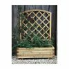 L1m Toulouse Wooden Trough Planter with Trellis 1 L1m Toulouse Wooden Trough Planter with Trellis -Planters Outlet Store PP13034 main image c8fe