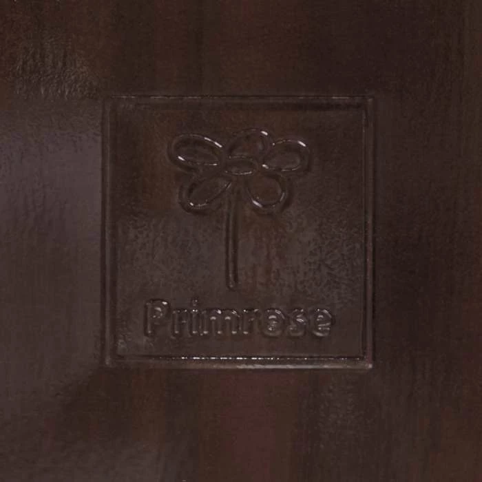 H70cm Mocha Brown Zinc Tall Flared Square Planter - By Primrose™ 4 H70cm Mocha Brown Zinc Tall Flared Square Planter - By Primrose™ - Image 2