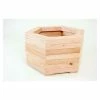 59cm Larch Hexagonal Planter - Medium -Planters Outlet Store PP2035 main image 94d1
