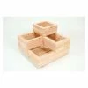 60cm Larch Wood Medium Spiral Planter -Planters Outlet Store PP2045 main image 758e