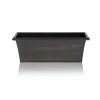 60cm Zinc Galvanised Trough Planter - By Primrose™