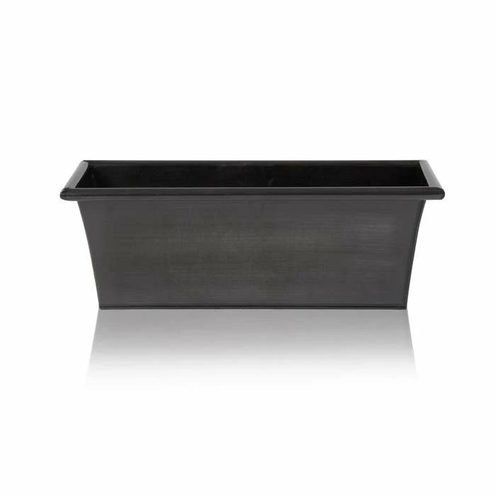 50cm Zinc Galvanised Trough Planter - By Primrose™ 3 50cm Zinc Galvanised Trough Planter - By Primrose™