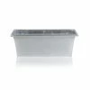 50cm Zinc Galvanised Trough Planter - By Primrose™ 1 50cm Zinc Galvanised Trough Planter - By Primrose™ -Planters Outlet Store PP2101S main image cb3d