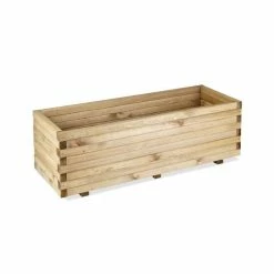 1.2m Pine Raised Trough Planter -Planters Outlet Store PP2309 add image 7 b718