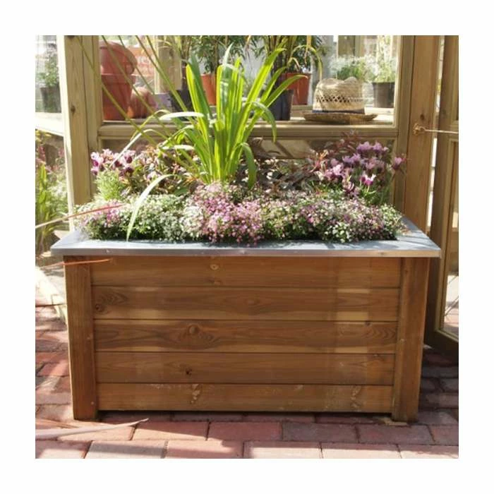 Wooden Cambridge Planter 100cm x 50cm 4 Wooden Cambridge Planter 100cm x 50cm - Image 2