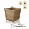 55cm Wooden Tapered Planter by Liz Frances™ 2 55cm Wooden Tapered Planter by Liz Frances™ -Planters Outlet Store PP2448S main image d109