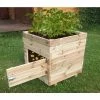 60cm (23in) Square Potato Planter with door by Zest® -Planters Outlet Store PP3424 main image 9fed
