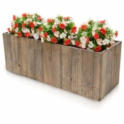 93.5cm Fitzgerald Wooden 3-Part Trough 10 93.5cm Fitzgerald Wooden 3-Part Trough -Planters Outlet Store PP3951 add image 2 d5df