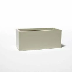 75cm Trough Zinc Ivory Textured Dipped Galvanised Planter 9 75cm Trough Zinc Ivory Textured Dipped Galvanised Planter -Planters Outlet Store PP40758 add image 1 32a9