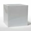 50cm Cube Zinc White Gloss Dipped Galvanised Planter -Planters Outlet Store PP40765 add image 1 aea1