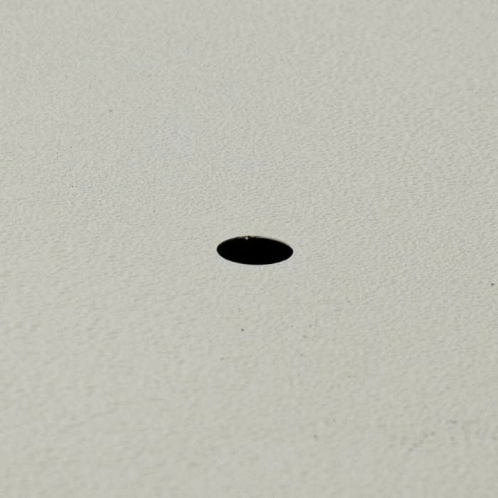 90cm Flared Square Zinc Ivory Textured Dipped Galvanised Planter 5 90cm Flared Square Zinc Ivory Textured Dipped Galvanised Planter - Image 3