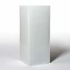 100cm Tall Cube Zinc White Gloss Dipped Galvanised Planter 1 100cm Tall Cube Zinc White Gloss Dipped Galvanised Planter -Planters Outlet Store PP40777 add image 1 91ea