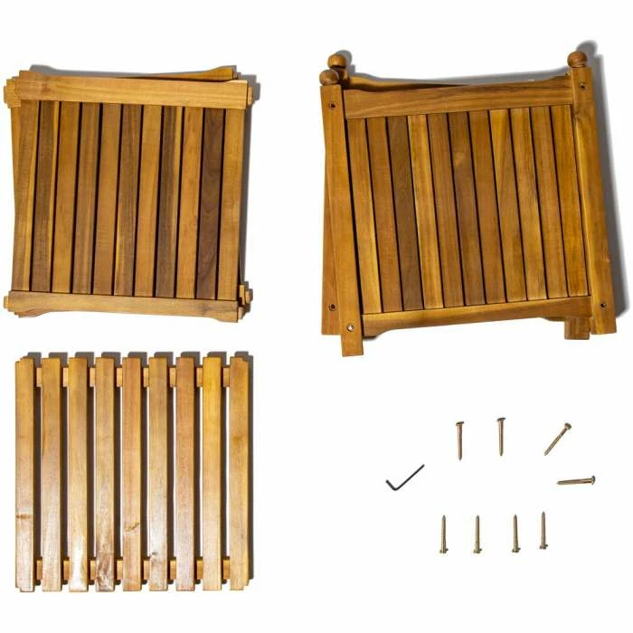 50cm Cube Hardwood Planter 7 50cm Cube Hardwood Planter - Image 5