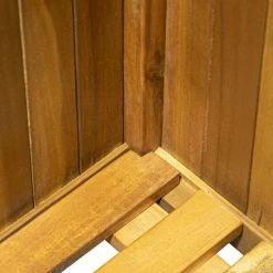 40cm Cube Hardwood Planter -Planters Outlet Store PP40783 add image 3 6978