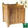 40cm Cube Hardwood Planter 1 40cm Cube Hardwood Planter -Planters Outlet Store PP40783 main image feb6