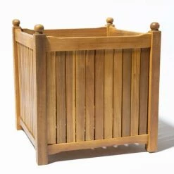 30cm Cube Hardwood Planter 10 30cm Cube Hardwood Planter -Planters Outlet Store PP40784 add image 1 c5c3