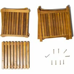 30cm Cube Hardwood Planter 13 30cm Cube Hardwood Planter -Planters Outlet Store PP40784 add image 4 495d