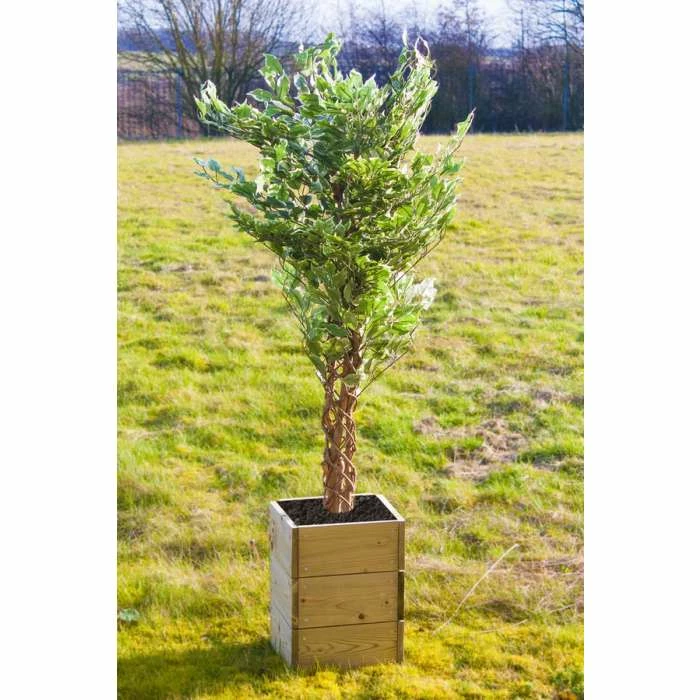 45cm Wooden Tree Tub 3 45cm Wooden Tree Tub