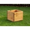 Charles Taylor 37cm Small Square Planter Redwood 2 Charles Taylor 37cm Small Square Planter Redwood -Planters Outlet Store PP5064 main image a6f7