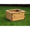 Charles Taylor 52cm Extra Large Square Planter Redwood -Planters Outlet Store PP5066 main image b629