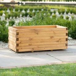 70cm Pine Raised Trough Planter -Planters Outlet Store PP main 12c7