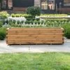 2m Pine Raised Trough Planter -Planters Outlet Store PS main aa93